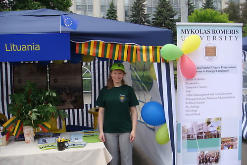 The Presentation of Mykolas Romeris University also generated lots of interests